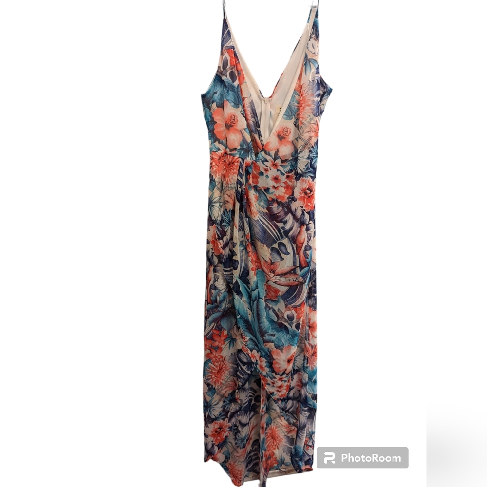 NWT PPLA floral wrap dress